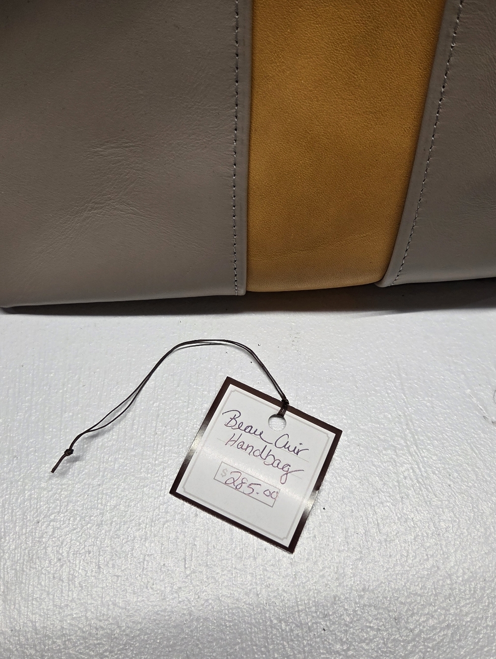 Handmade Leather Handbag. Duvall Leather - Picture 4 of 9
